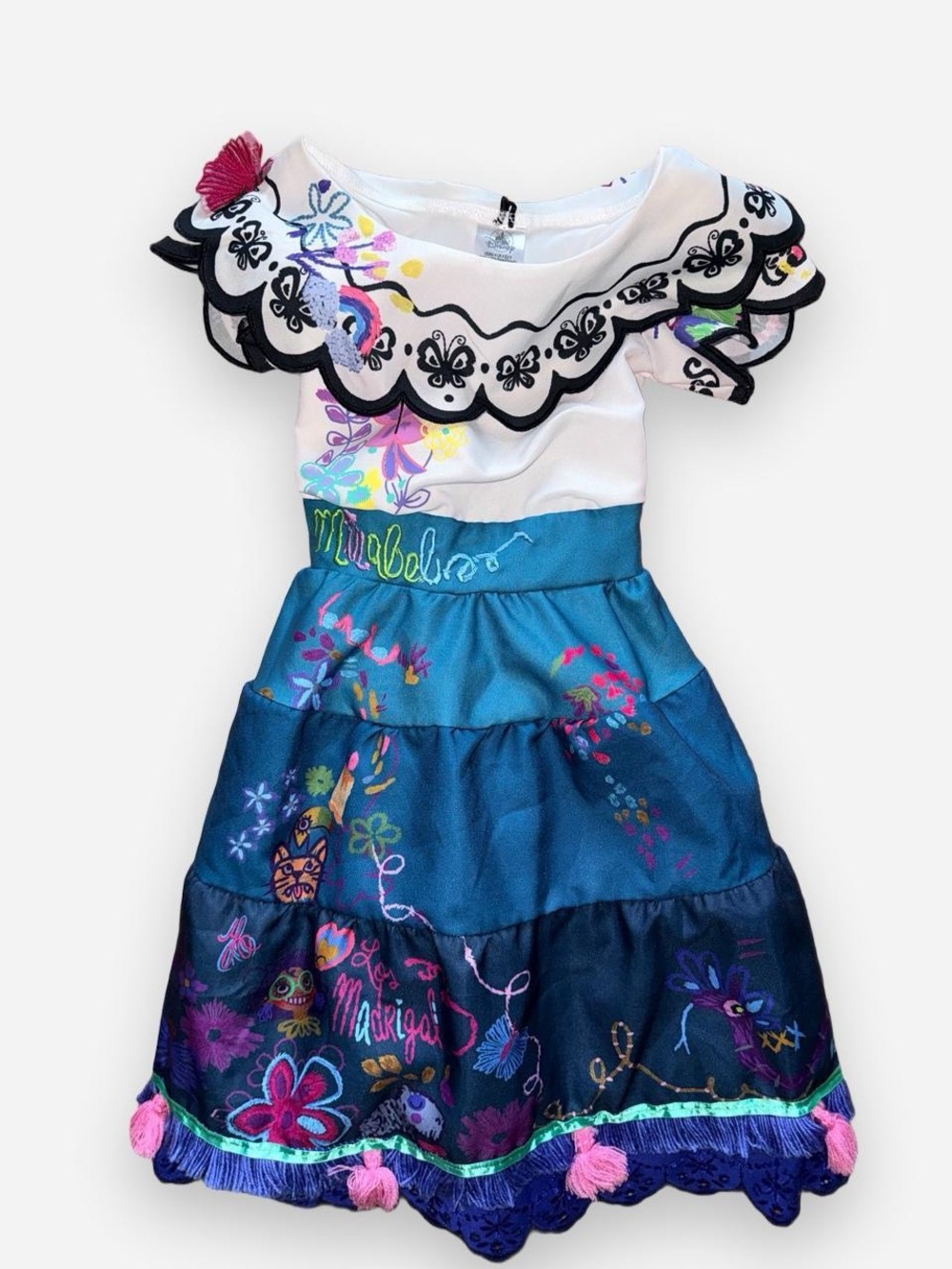 Encanto Mirabel Deluxe Costume Dress Girls Size 4 Disney Parks Disney Store